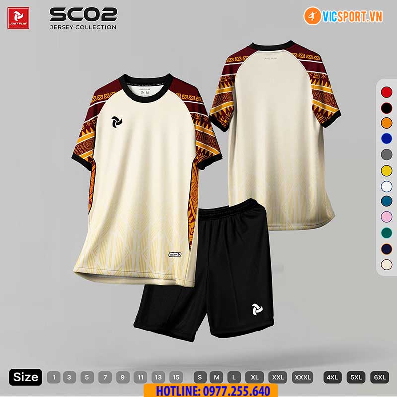 Áo đá banh thiết kế Just Play SC02 - Hình ảnh 48
