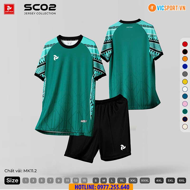 Áo đá banh thiết kế Just Play SC02 - Hình ảnh 49