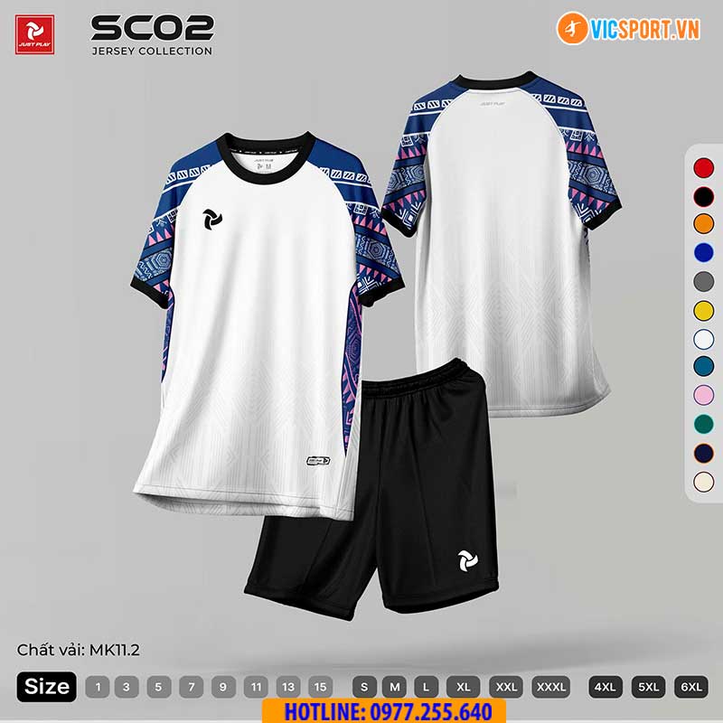 Áo đá banh thiết kế Just Play SC02 - Hình ảnh 50