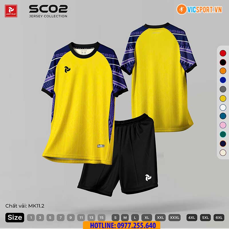Áo đá banh thiết kế Just Play SC02 - Hình ảnh 51