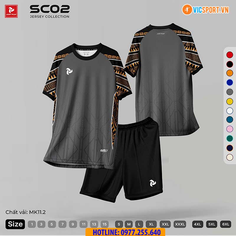 Áo đá banh thiết kế Just Play SC02 - Hình ảnh 52