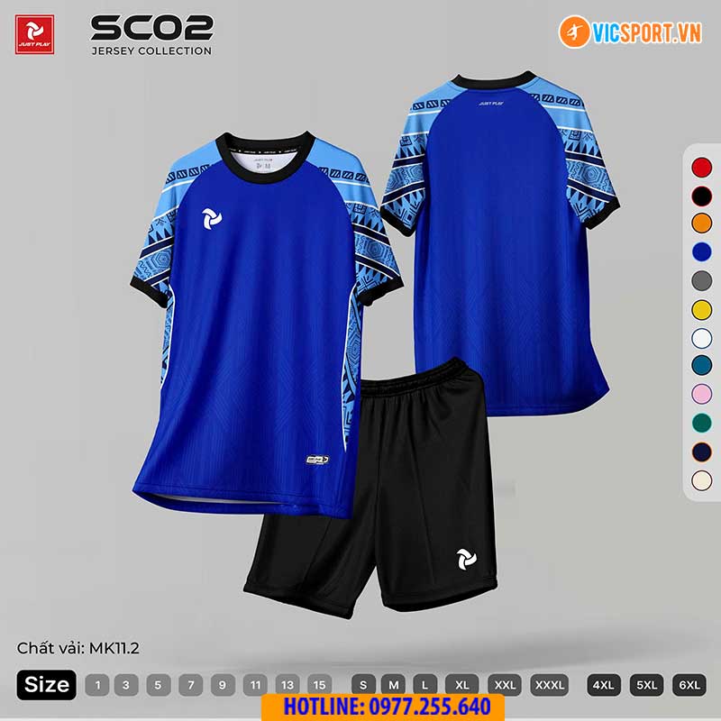 Áo đá banh thiết kế Just Play SC02 - Hình ảnh 53