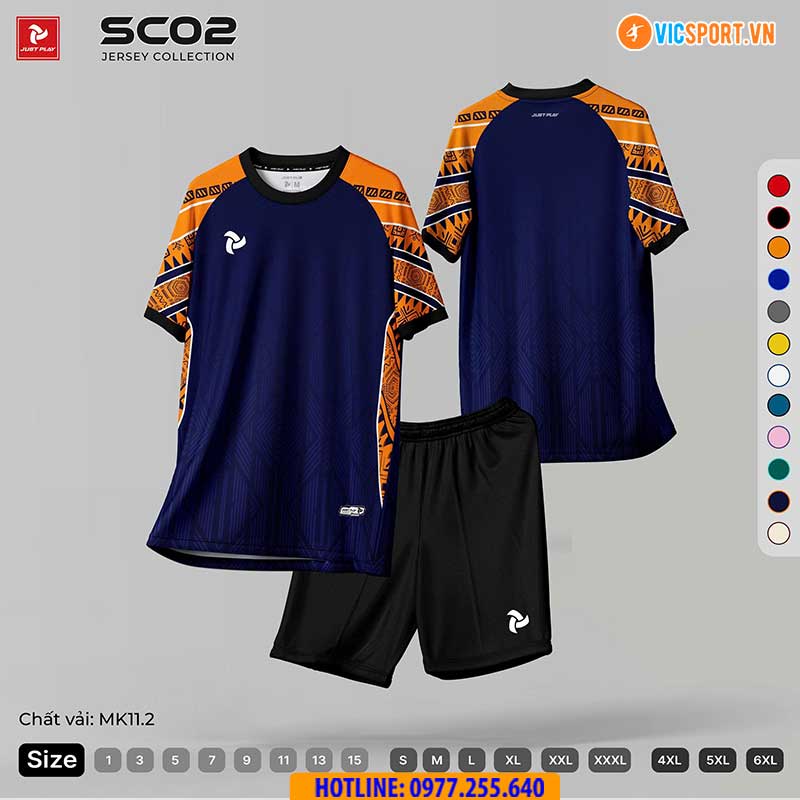 Áo đá banh thiết kế Just Play SC02 - Hình ảnh 54