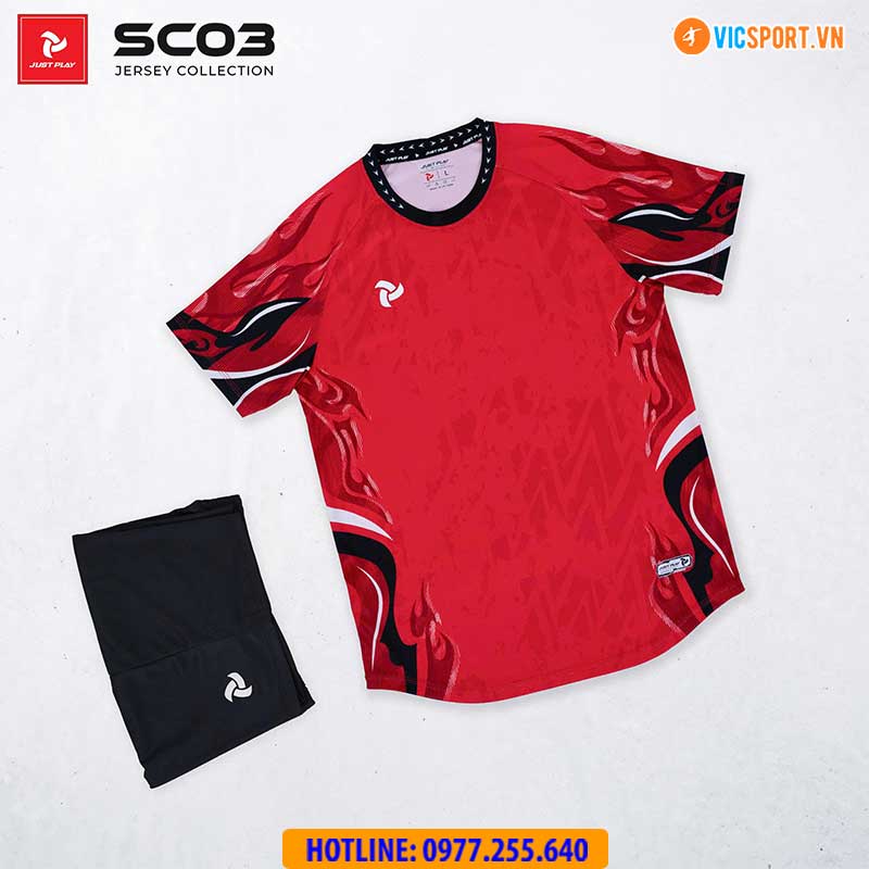 Áo đá banh thiết kế Just Play SC03 - Hình ảnh 21