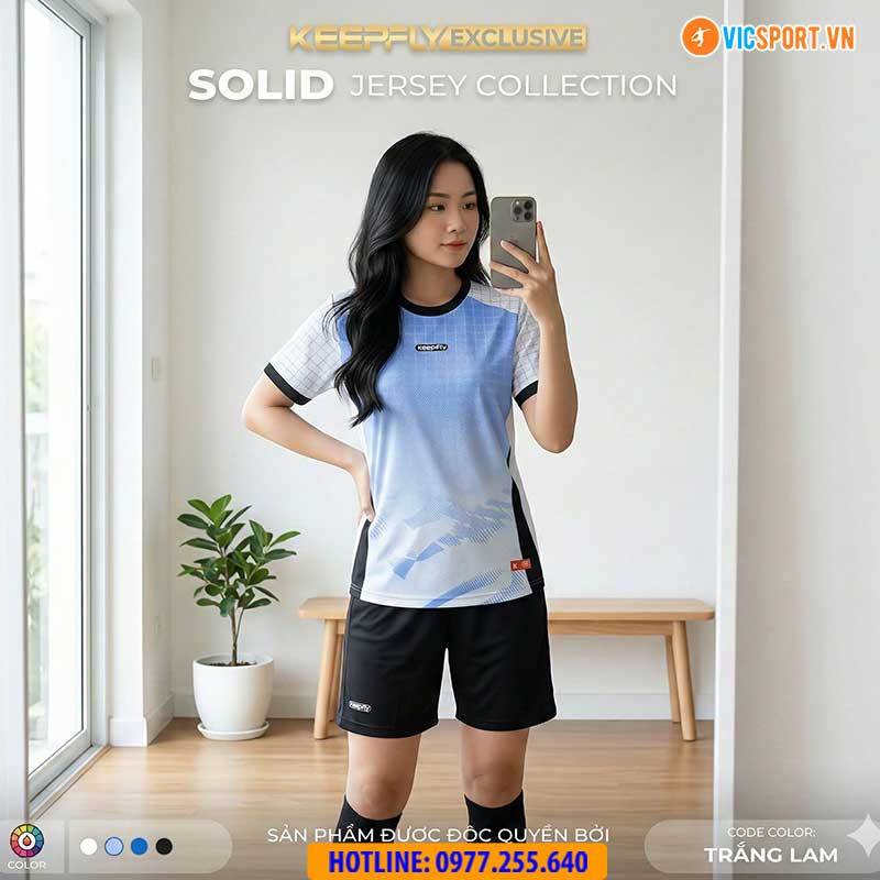 Áo đá banh thiết kế Keepfly Exclusive Solid - Hình ảnh 44