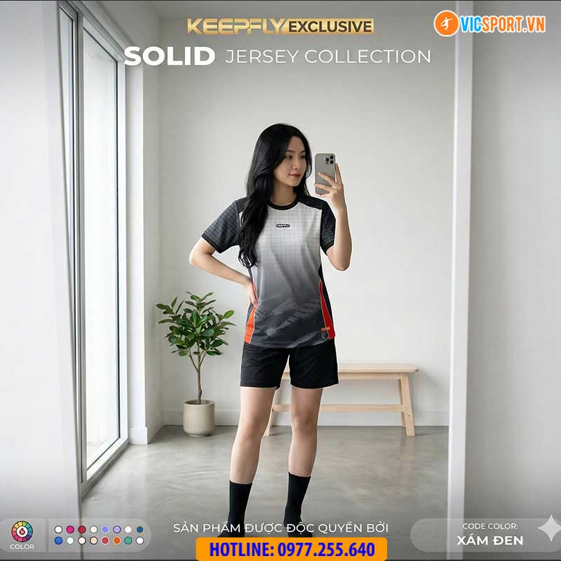 Áo đá banh thiết kế Keepfly Exclusive Solid - Hình ảnh 49