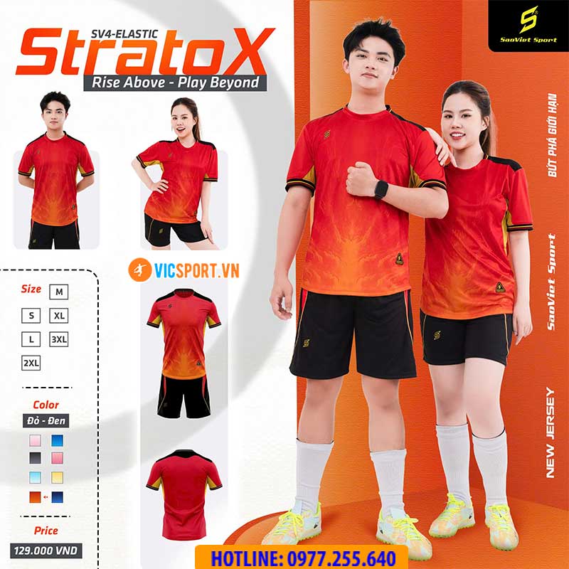 Áo đá banh không logo SV Stratox giá rẻ - Hình ảnh 13