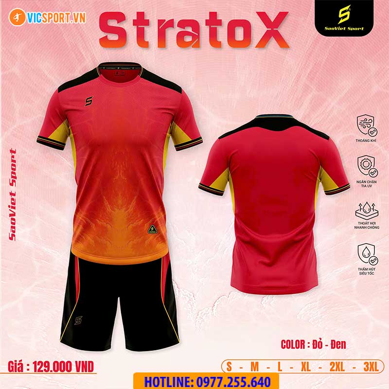 Áo đá banh không logo SV Stratox giá rẻ - Hình ảnh 21