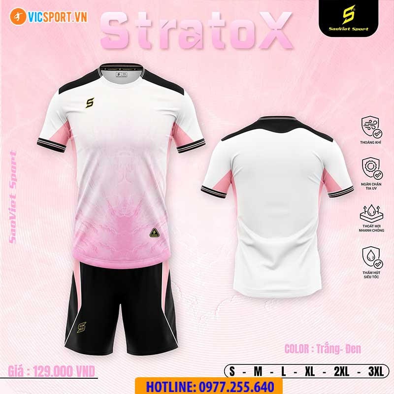 Áo đá banh không logo SV Stratox giá rẻ - Hình ảnh 23