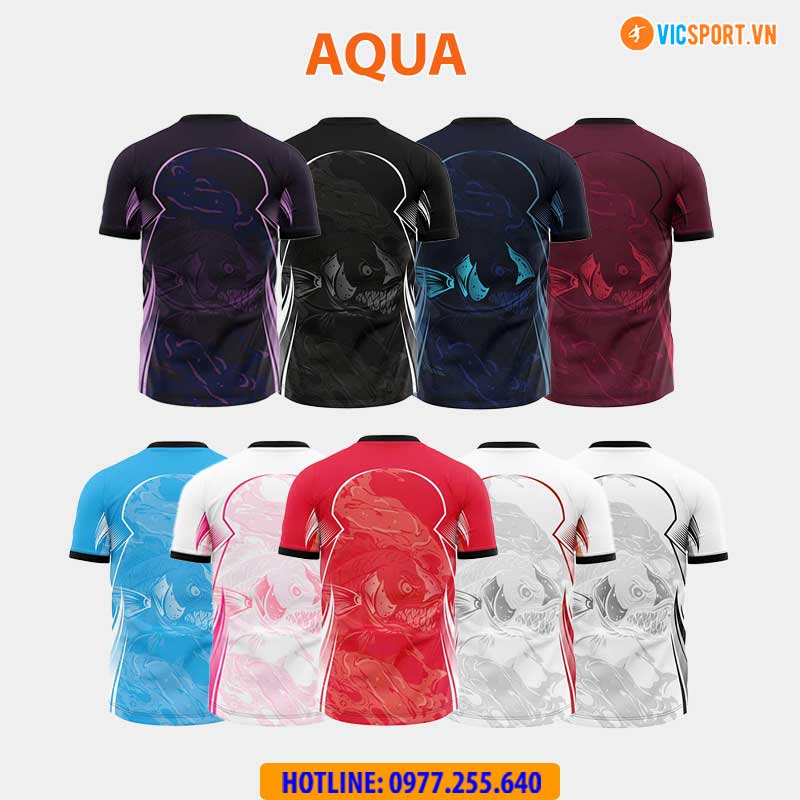 Áo đá banh thiết kế Amac Aqua - Hình ảnh 15