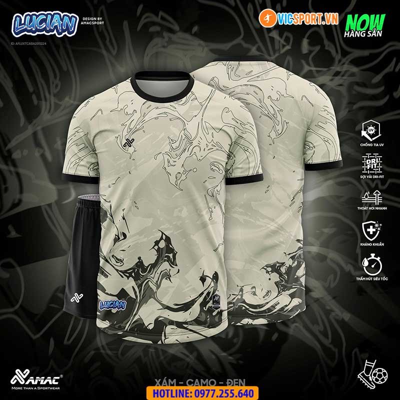 Áo đá banh thiết kế Amac Lucian - Hình ảnh 4