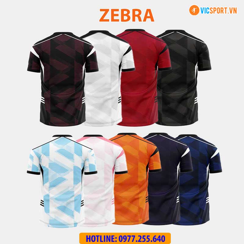Áo đá banh thiết kế Amac Zebra - Hình ảnh 23