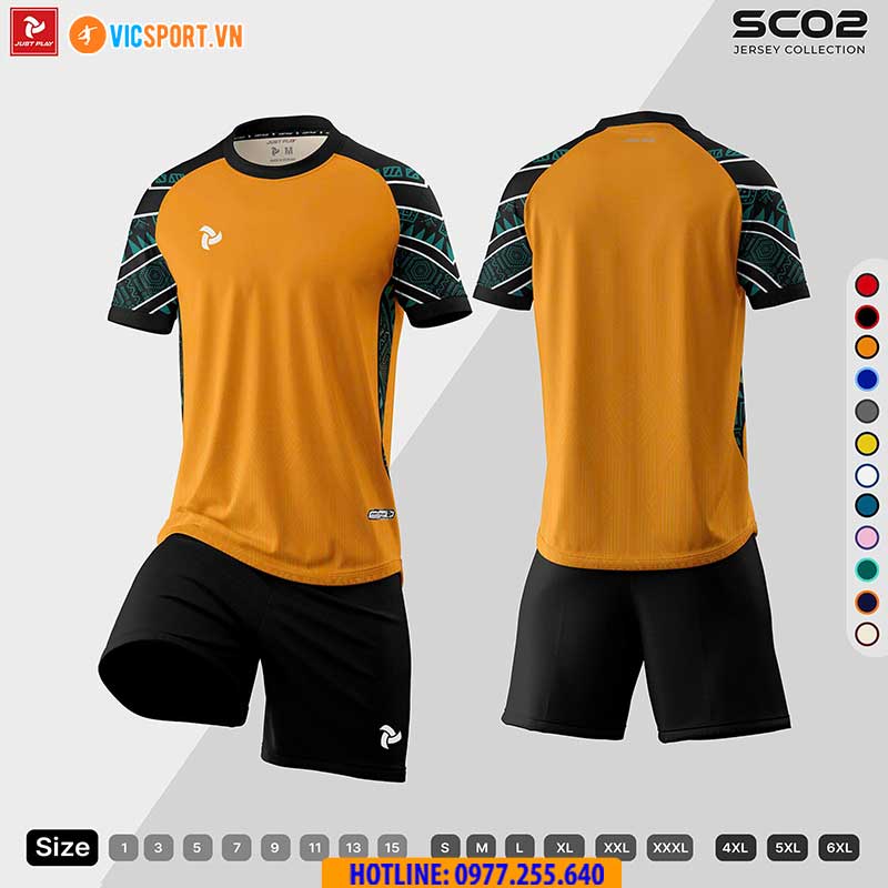 Áo đá banh thiết kế Just Play SC02 - Hình ảnh 56
