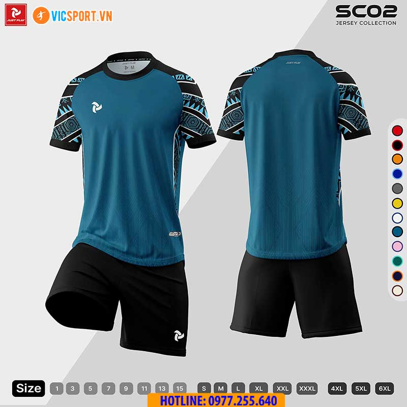 Áo đá banh thiết kế Just Play SC02 - Hình ảnh 57