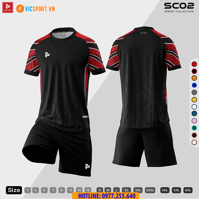 Áo đá banh thiết kế Just Play SC02 - Hình ảnh 58
