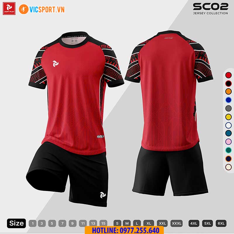 Áo đá banh thiết kế Just Play SC02 - Hình ảnh 59