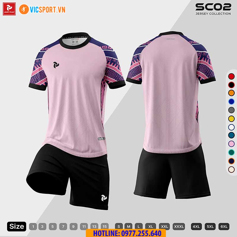 Áo đá banh thiết kế Just Play SC02 - Hình ảnh 60
