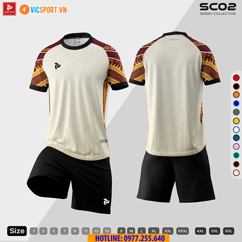 Áo đá banh thiết kế Just Play SC02 - Hình ảnh 61