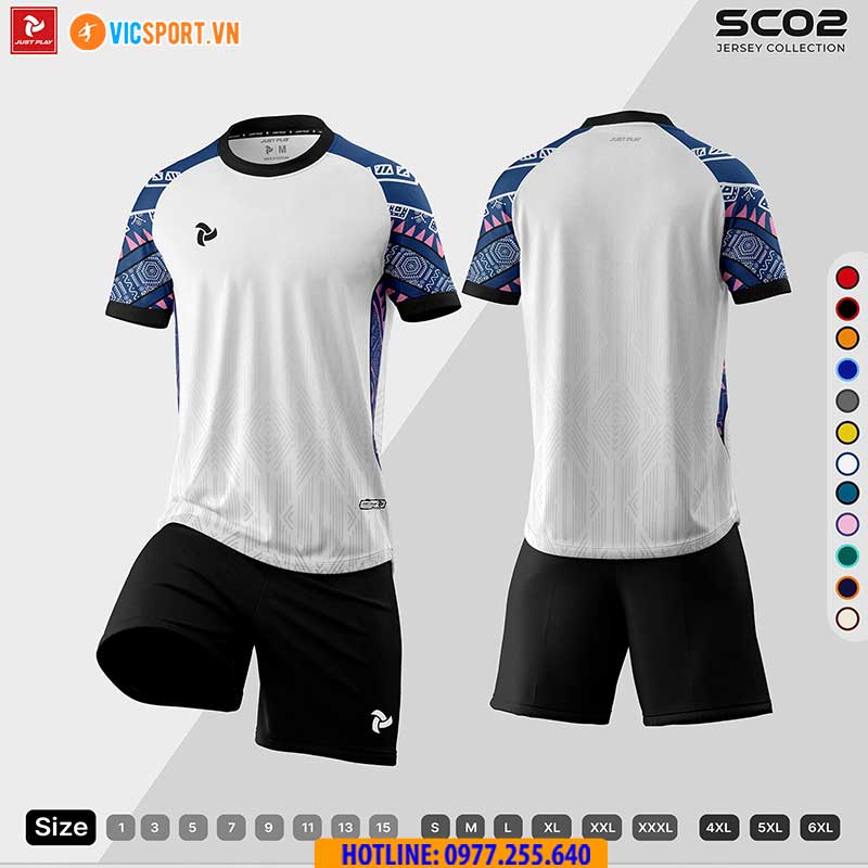 Áo đá banh thiết kế Just Play SC02 - Hình ảnh 63
