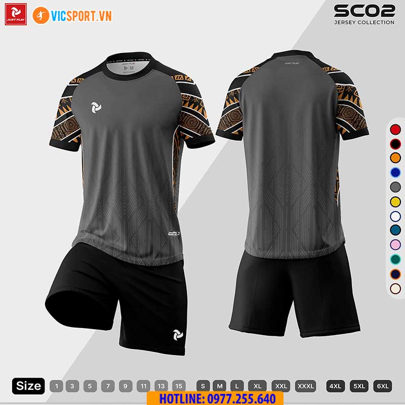 Áo đá banh thiết kế Just Play SC02 - Hình ảnh 65