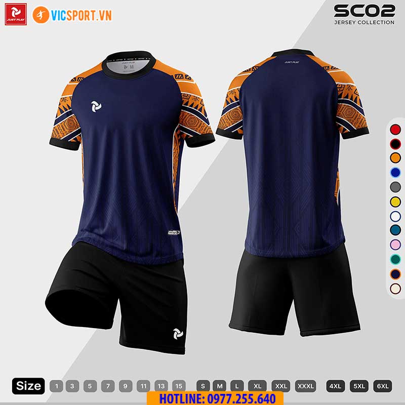 Áo đá banh thiết kế Just Play SC02 - Hình ảnh 67