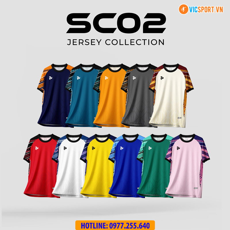 Áo đá banh thiết kế Just Play SC02