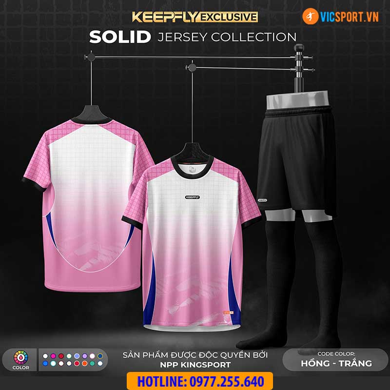 Áo đá banh thiết kế Keepfly Exclusive Solid - Hình ảnh 7