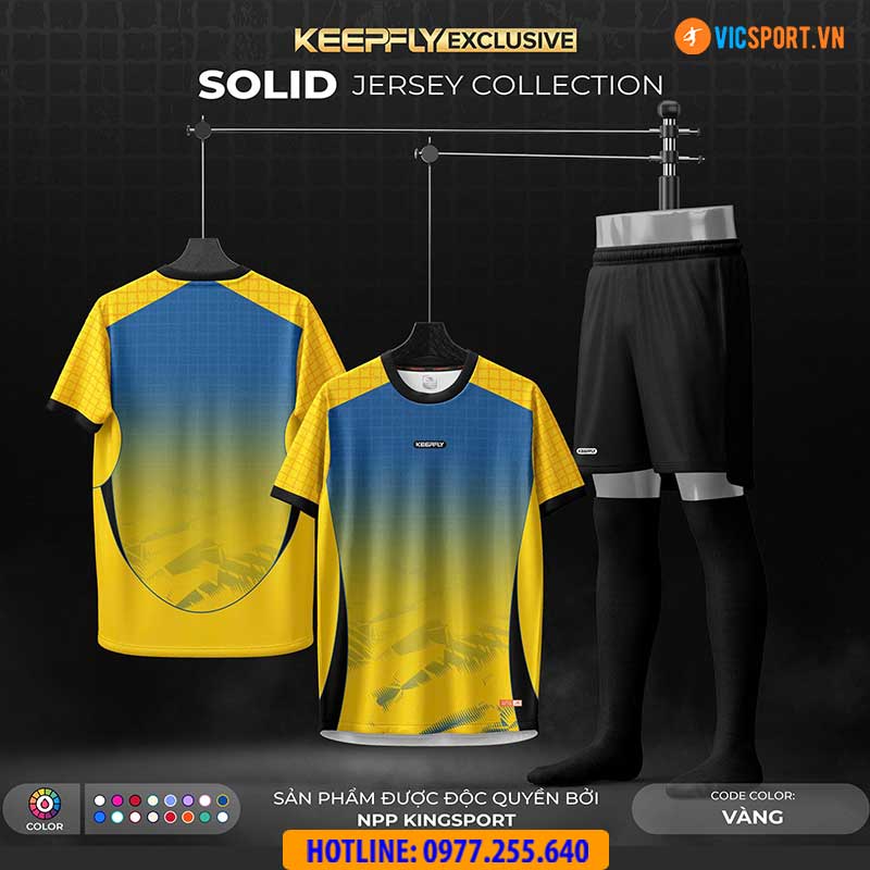 Áo đá banh thiết kế Keepfly Exclusive Solid - Hình ảnh 15