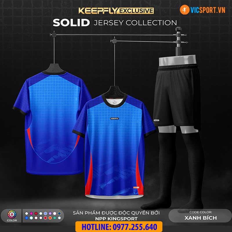 Áo đá banh thiết kế Keepfly Exclusive Solid - Hình ảnh 17