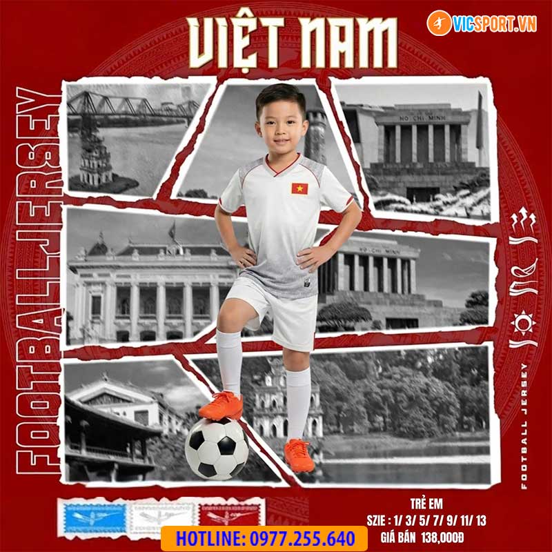Áo đá banh đội tuyển Việt Nam design - Hình ảnh 21