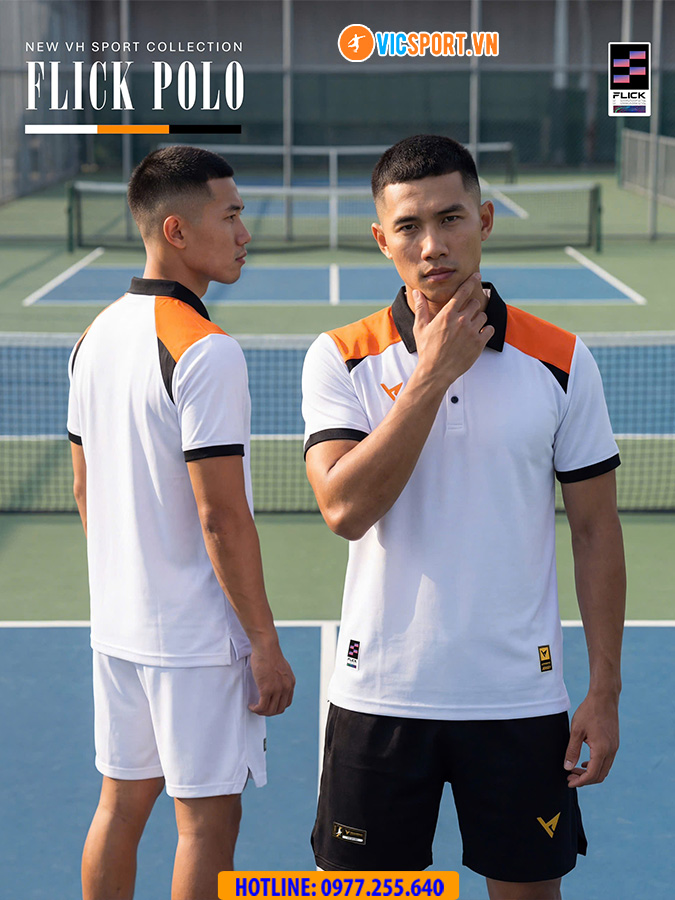 Áo polo thể thao VH Flick đa năng - Hình ảnh 5