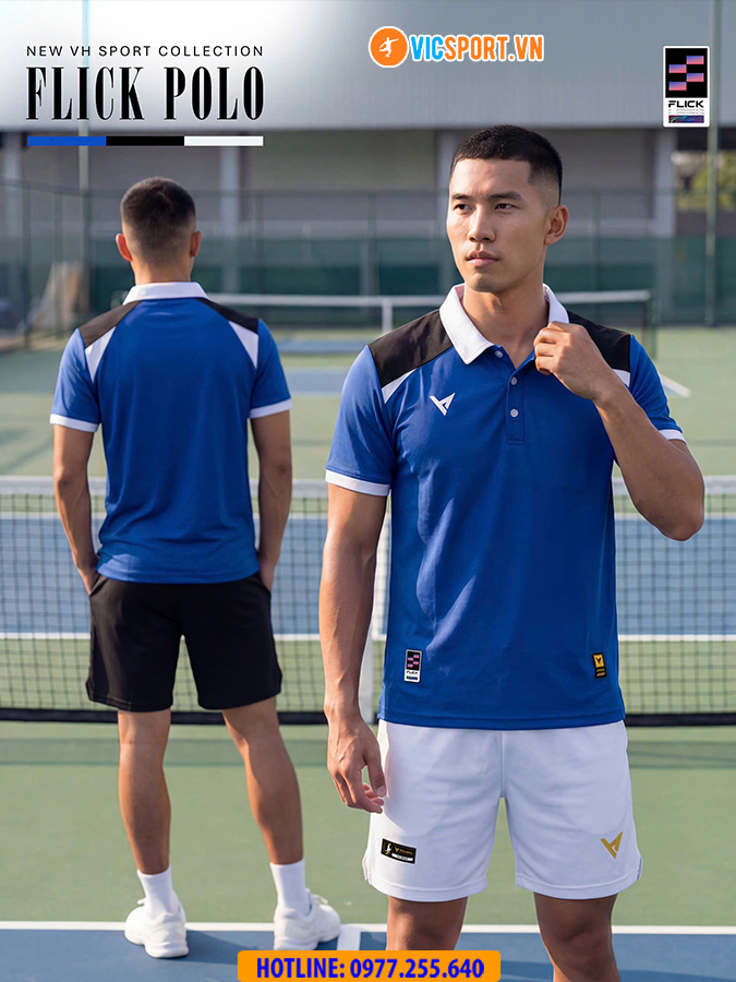 Áo polo thể thao VH Flick đa năng - Hình ảnh 8