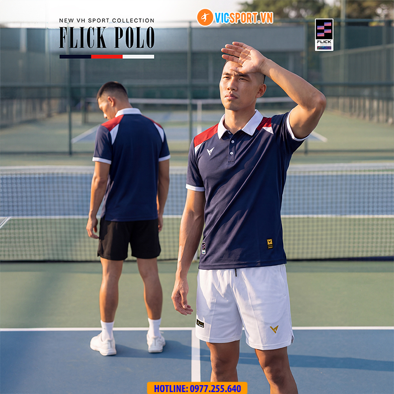 Áo polo thể thao VH Flick đa năng - Hình ảnh 22