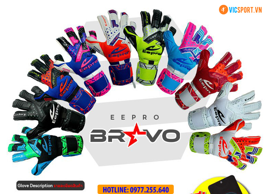 Găng tay thủ môn Eepro Bravo EG1003 - Hình ảnh 29