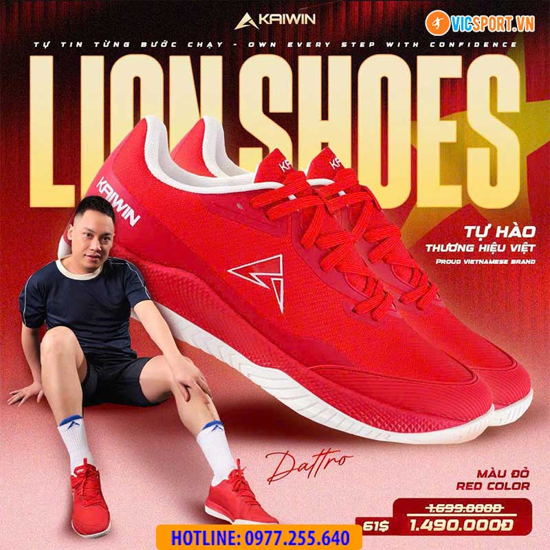 Giày thể thao pickleball Kaiwin Lion đa năng - Hình ảnh 28