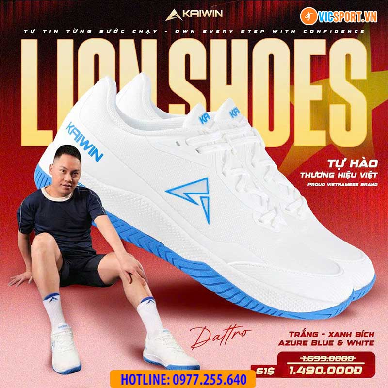 Giày thể thao pickleball Kaiwin Lion đa năng - Hình ảnh 29