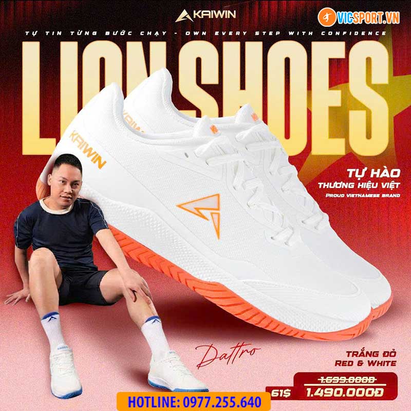 Giày thể thao pickleball Kaiwin Lion đa năng - Hình ảnh 30