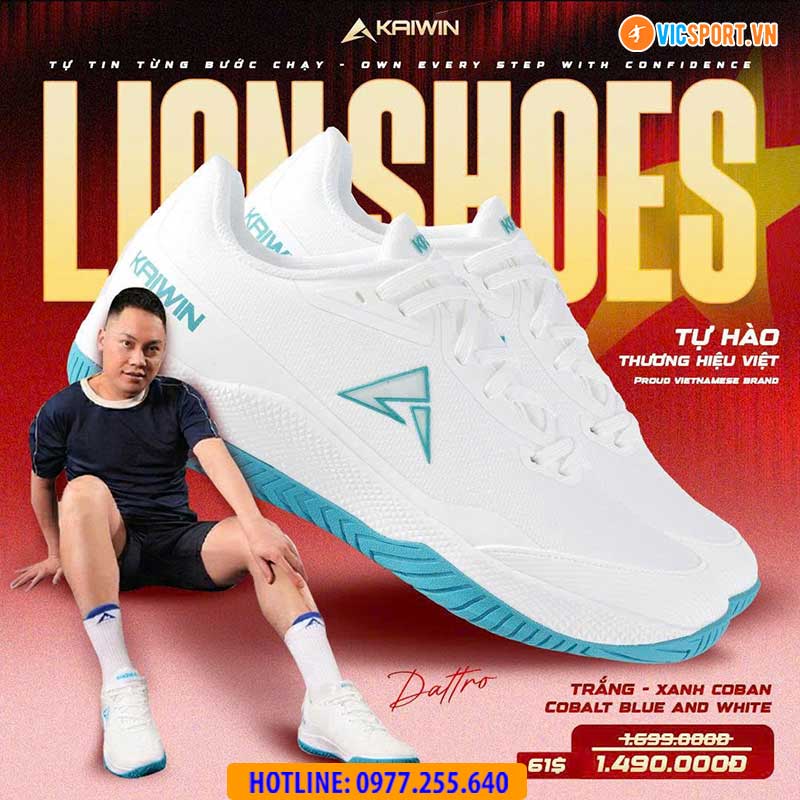Giày thể thao pickleball Kaiwin Lion đa năng - Hình ảnh 31