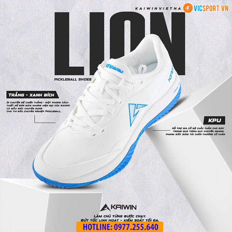 Giày thể thao pickleball Kaiwin Lion đa năng - Hình ảnh 7