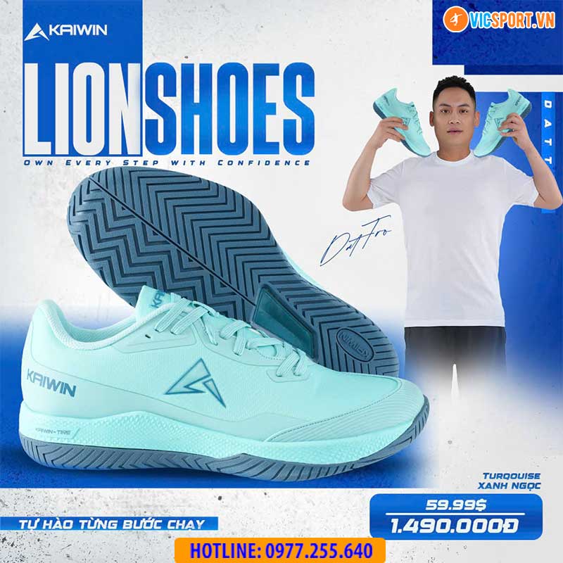 Giày thể thao pickleball Kaiwin Lion đa năng - Hình ảnh 25