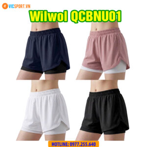 Quần đùi nữ 2 lớp Wilwol QCBNU01