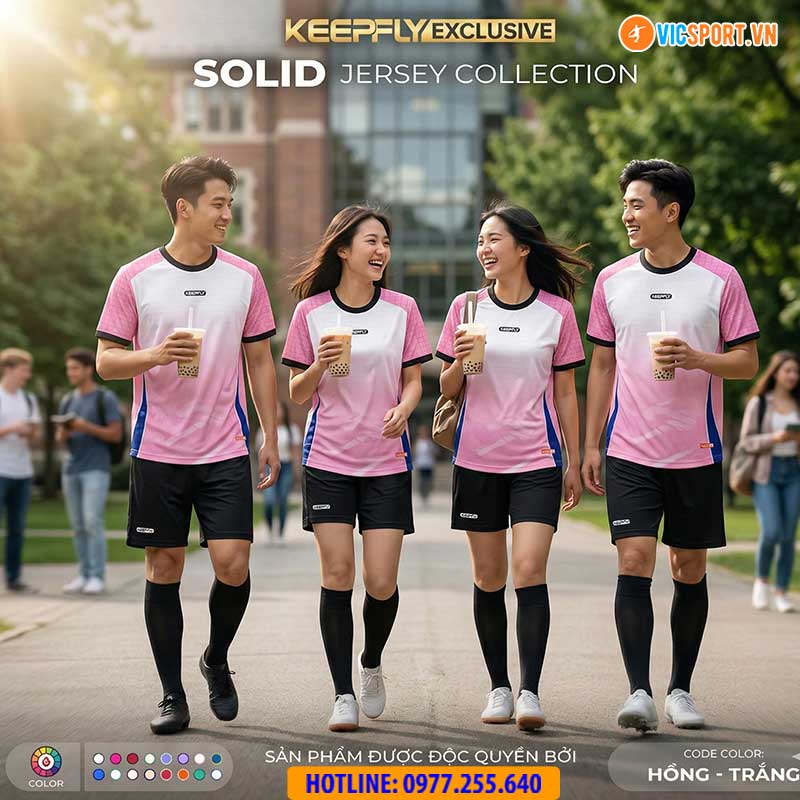 Áo đá banh thiết kế Keepfly Exclusive Solid - Hình ảnh 86
