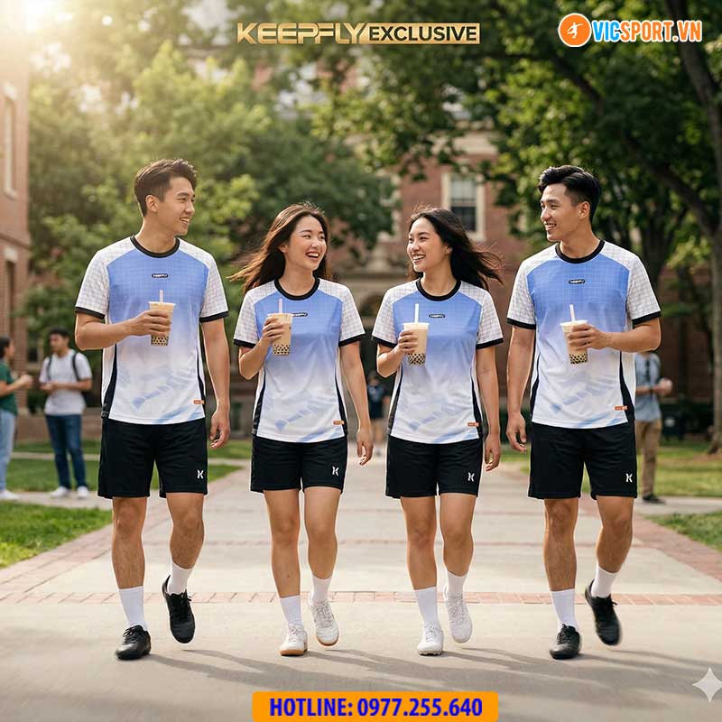 Áo đá banh thiết kế Keepfly Exclusive Solid - Hình ảnh 93