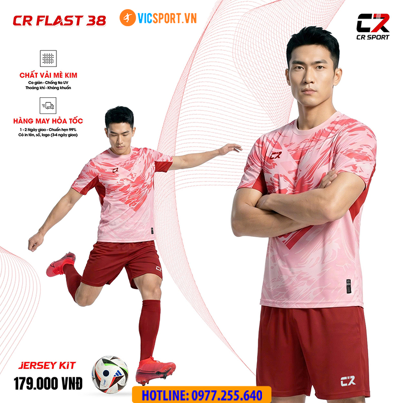 Áo đá banh thiết kế CR Flast 38 - Hình ảnh 21