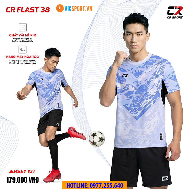 Áo đá banh thiết kế CR Flast 38 - Hình ảnh 23