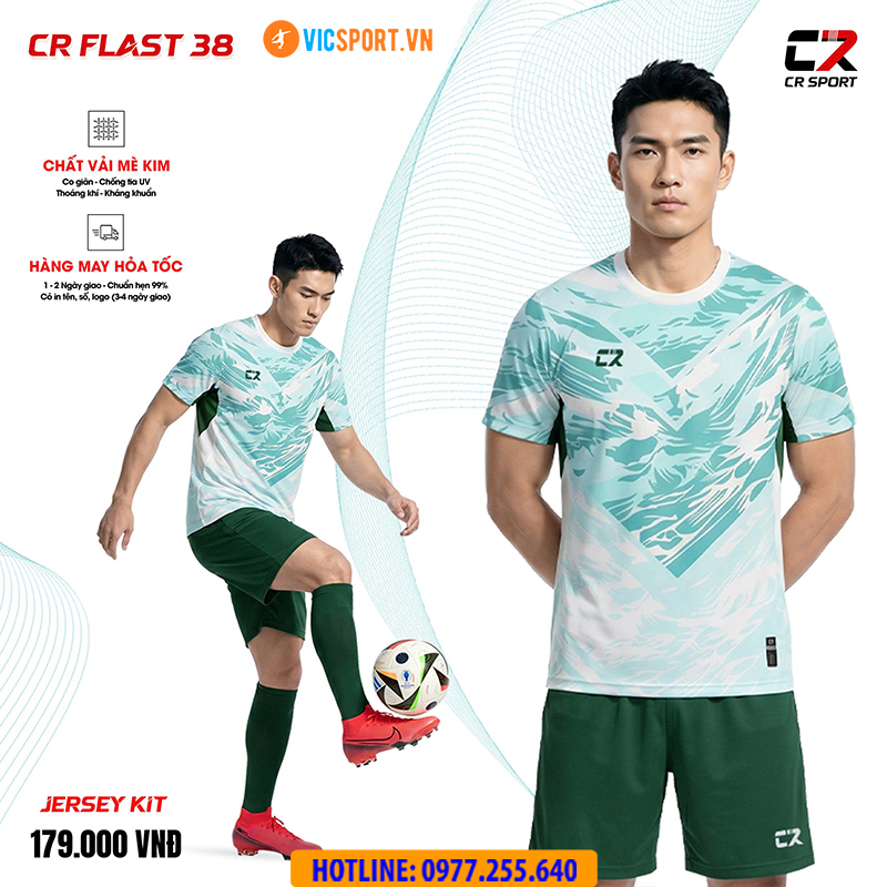 Áo đá banh thiết kế CR Flast 38 - Hình ảnh 26