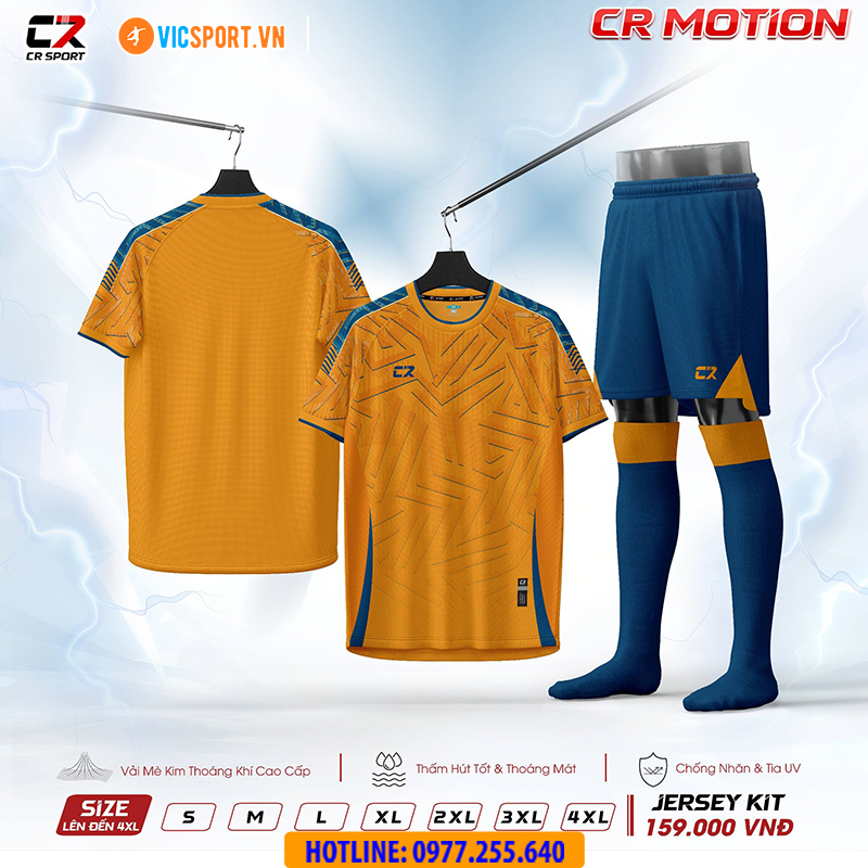 Áo đá banh không logo CR Motion - Hình ảnh 34
