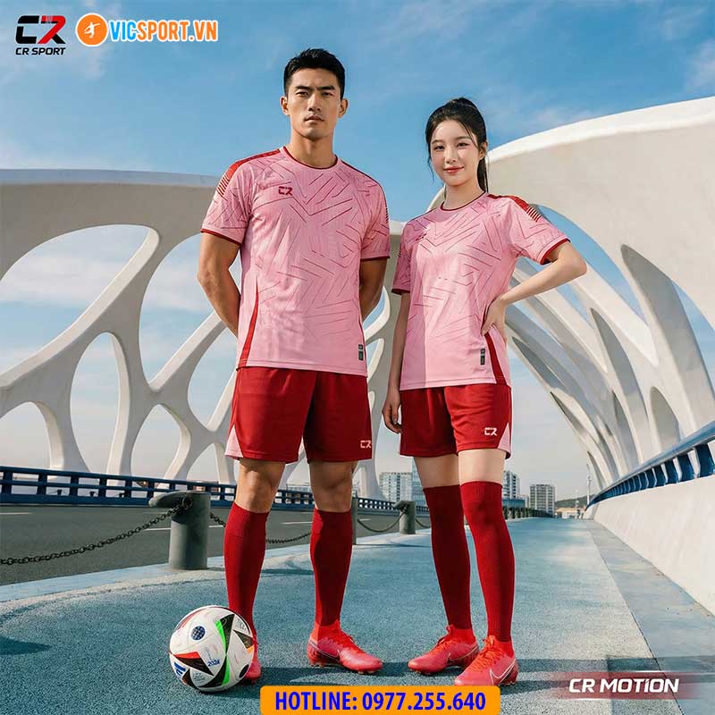 Áo đá banh không logo CR Motion - Hình ảnh 2