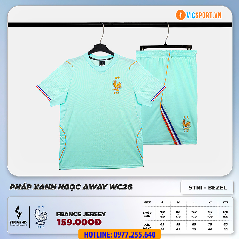 Áo đá banh Strivend đội tuyển Pháp WC 2026 - Hình ảnh 13
