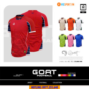 Áo đá banh không logo HP Goat